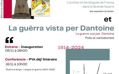 Lengas de guèrra & Dantoine Médiatèca de Pàmias 11 2024