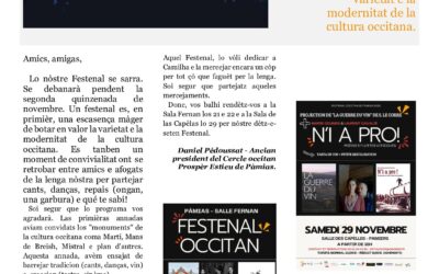 Letra mesadièra novembre de 2025