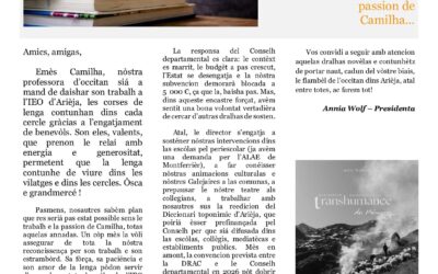 Letra mesadièra octobre de 2025