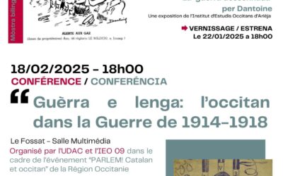 Mòstra e Conferéncia 14-18 Le Fossat Genièr Febrièr de 2025